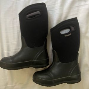 Black bogs winter boots size 13